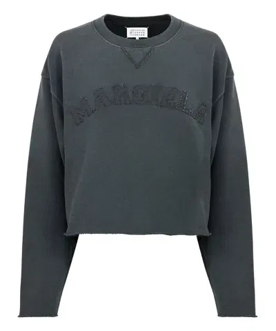 Maison Margiela Sweatshirt In Grey