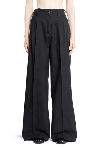 Maison Margiela Black Yoke Trousers