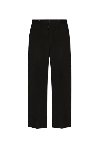 Maison Margiela Tailored Trousers In Black