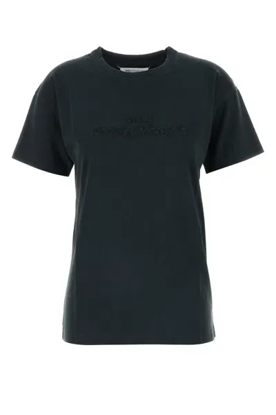 Maison Margiela Tshirt-s Nd  Female In Black