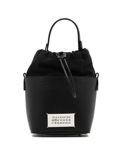 Maison Margiela Women's 5ac Small Bucket Bag In Black