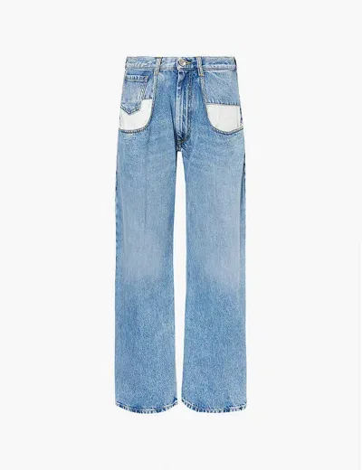 Maison Margiela Blue Straight Jeans