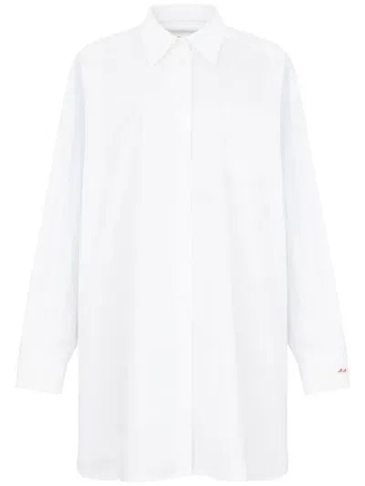 Maison Margiela Oversized Cotton Shirt In White