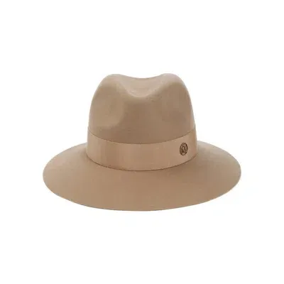 Maison Michel Hat In Brown