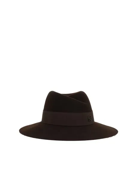 Maison Michel Hat In Brown