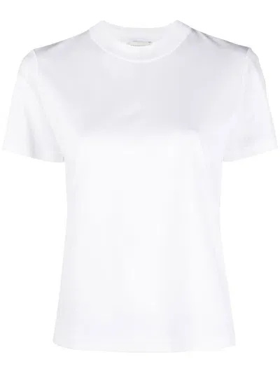 Maison Ullens Crew-neck Short-sleeve T-shirt In White