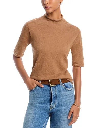 Majestic Cashmere Sweater In Camel