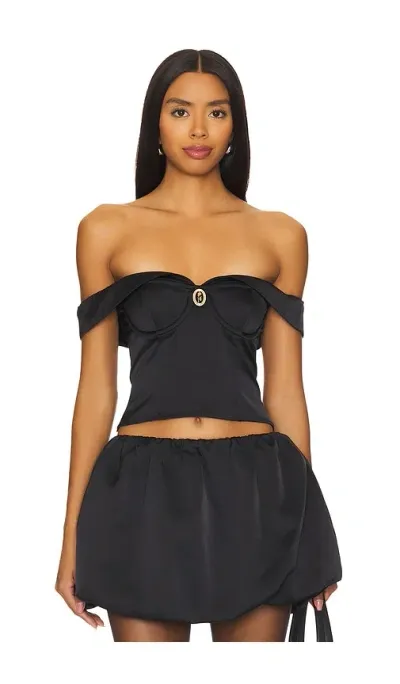 Majorelle Carolina Top In Black