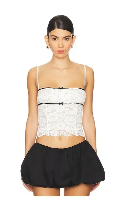 Majorelle Leila Top In White