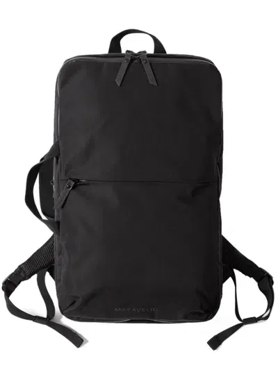 Makavelic All-around Zip-fastening Backpack In Black