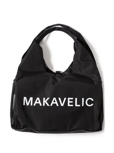 Makavelic Logo-print Tote Bag In 3124-10204bk