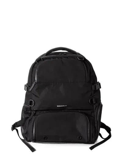 Makavelic Panelled Cordura Backpack In 3124-10110bk