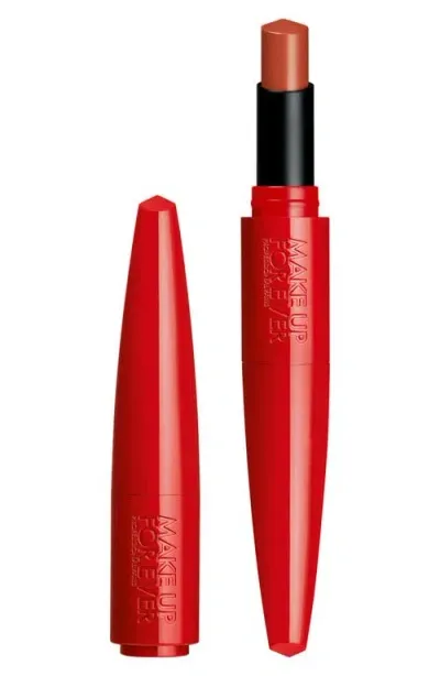 Make Up For Ever Rouge Artist For Ever Satin Lipstick In 320 - Burning Love