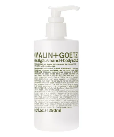 Malin + Goetz Eucalyptus Hand+ Body Scrub 250 ml In White