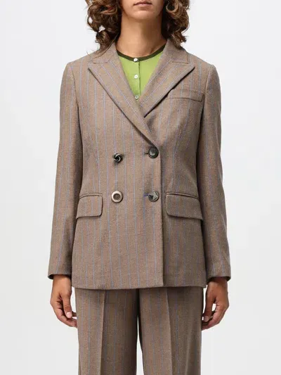 Maliparmi Blazer  Woman Color Grey In Grau