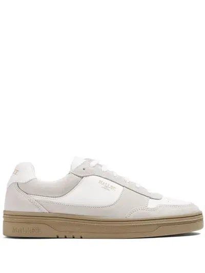 Mallet Bennet Suede Sneakers In Nude