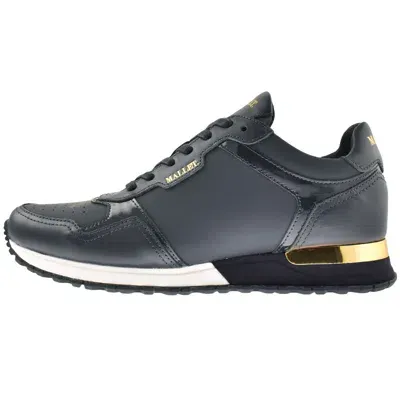 Mallet London Lowman Trainers Navy