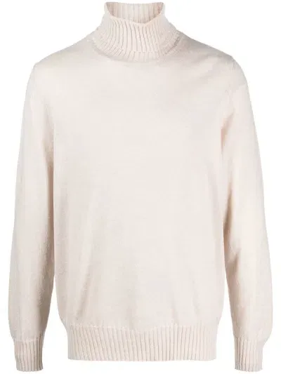 Malo Cashmere Knit Jumper In Nude