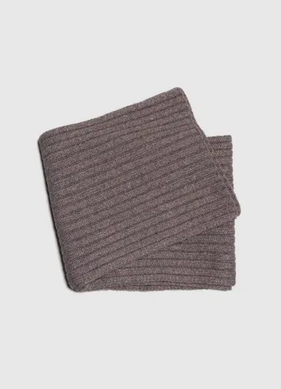 Malo It Sciarpa In Cashmere, Re-cashmere In Gray