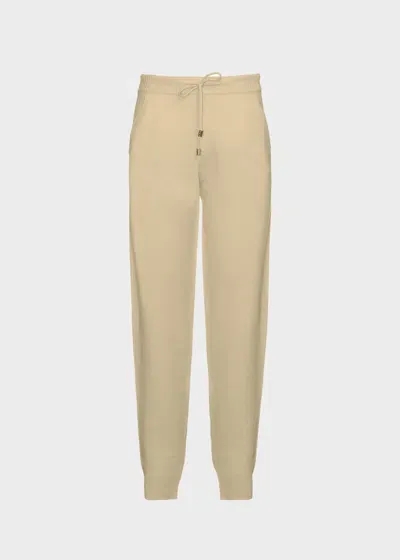 Malo Pantalone In Cashmere In Gray