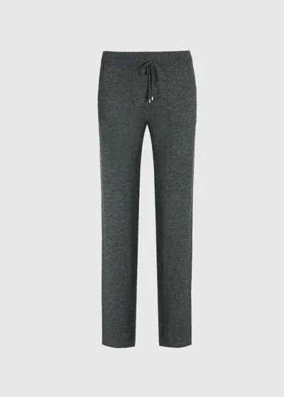 Malo Pantalone In Cashmere In Green