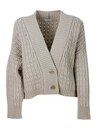 Malo Sweaters In Beige