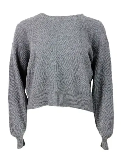 Malo Sweaters In Grey