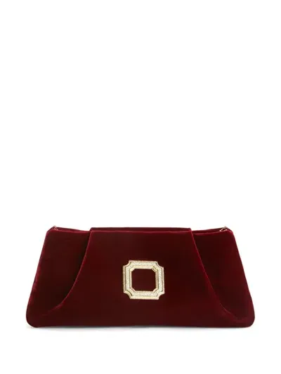 Malone Souliers Vittoria Clutch Bag In Red