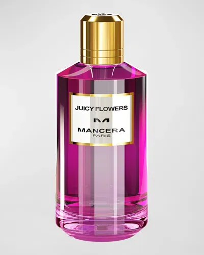 Mancera Juicy Flowers Eau De Parfum 4 Oz.