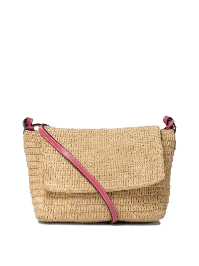 Manebi Manebí "summer Night" Crossbody Bag In Beige