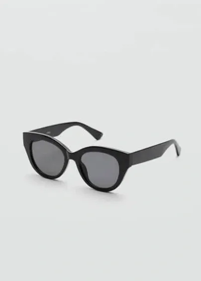 Mango Lunettes De Soleil Monture Plastique In Noir