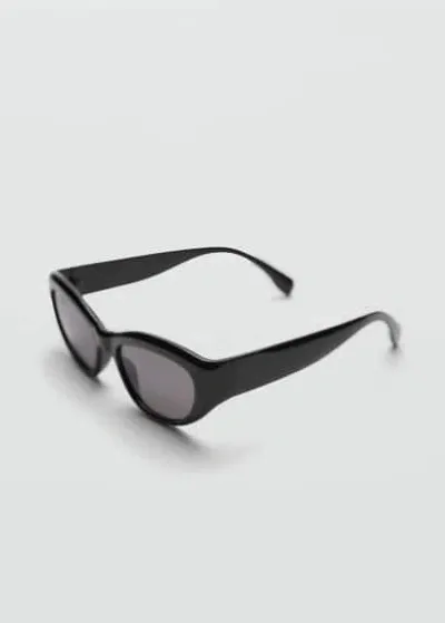 Mango Lunettes De Soleil Monture Plastique In Noir