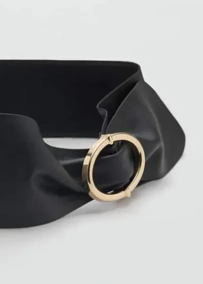 Mango Belt Black In Noir