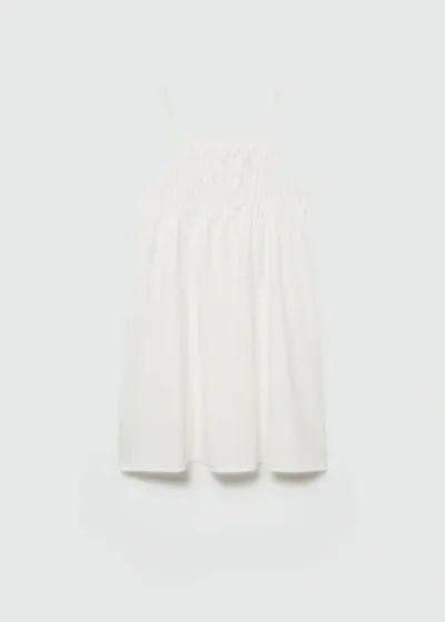 Mango Kids' Dress Off White