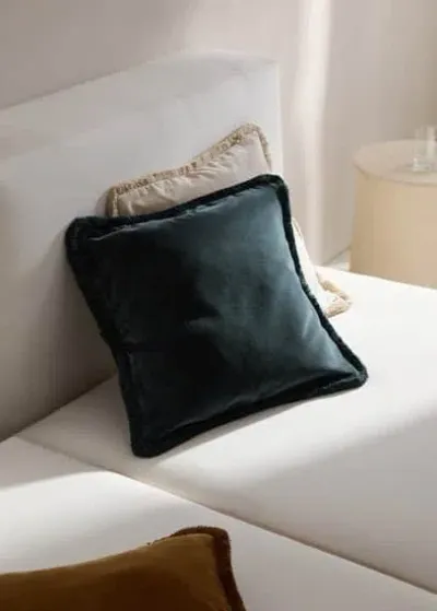 Mango Home Cushion Case Sand In Green