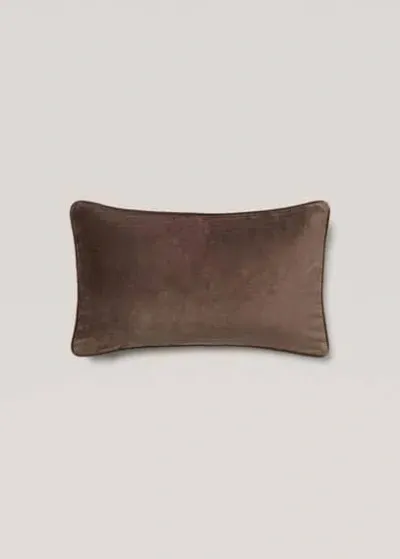 Mango Home Cushion Case Brown