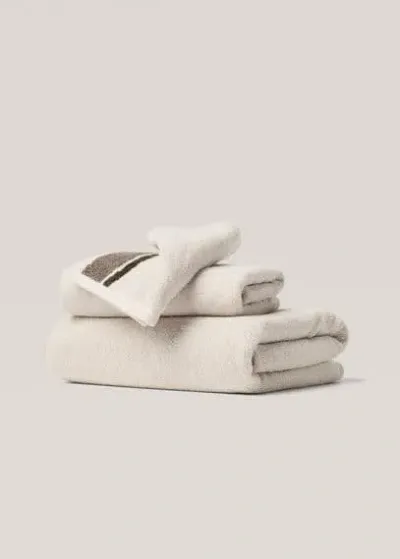 Mango Home Towel Beige