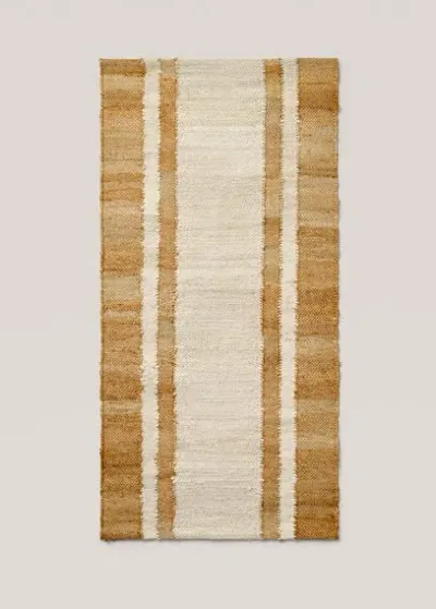 Mango Home Yarn Rug Sand In Brown