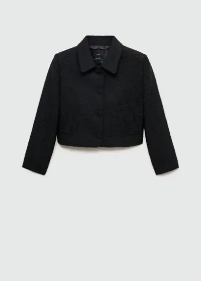 Mango Veste In Noir