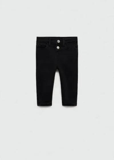 Mango Kids' Jean Skinny In Black