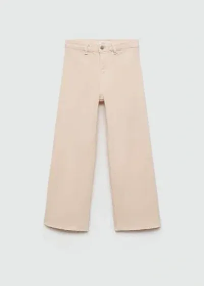 Mango Kids' Jeans Sand