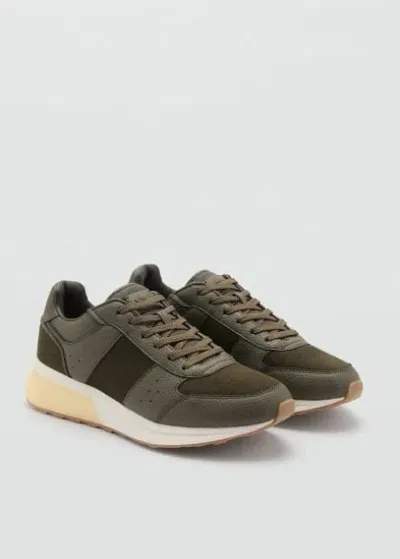 Mango Chaussures In Khaki