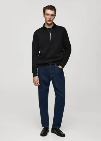 Mango Man - Sweat Noir - M - Homme In Black