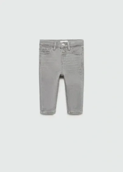 Mango Kids' Jean Skinny In Gray