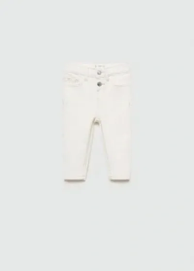 Mango Kids' Jeans In White