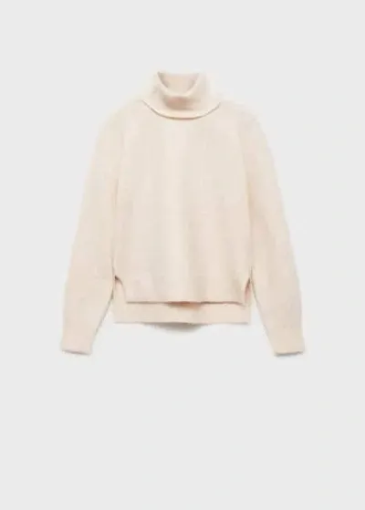 Mango Kids' Sweater Beige