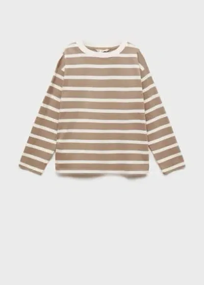 Mango Kids' T-shirt Sand