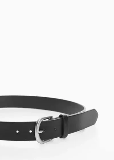 Mango Teen Belt Black