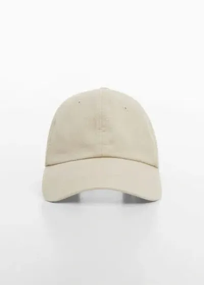 Mango Teen Cap Beige