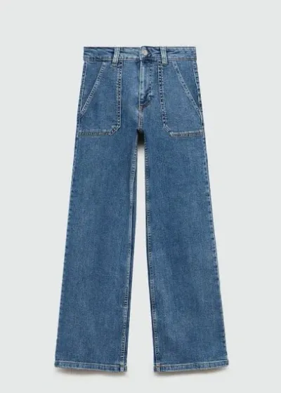 Mango Teen Jeans Medium Blue